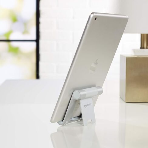 حامل محمول متعدد الزوايا من أمازون بيسكس لأجهزة iPad اللوحية والقارئ الإلكتروني والهاتف - أسود in Kuwait