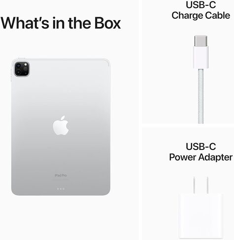 Apple iPad Pro 11-inch (4th Generation): with M2 chip, Liquid Retina Display, 256GB, Wi-Fi 6E, 12MP front/12MP and 10MP Back Cameras, Face ID, All-Day Battery Life – Space Gray in Saudi Arabia