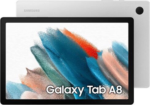 جهاز لوحي Samsung Galaxy Tab A8 مقاس 10.5 بوصة بسعة 32 جيجابايت يعمل بنظام Android، شاشة LCD، محتوى للأطفال، مفتاح ذكي، ذاكرة قابلة للتوسيع، بطارية طويلة الأمد، شحن سريع، إصدار الولايات المتحدة، 2022، رمادي داكن in Kuwait