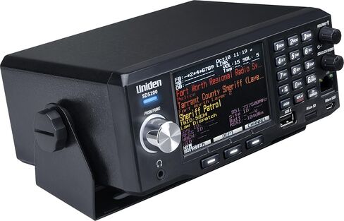 Uniden SDS200 Advanced X Base/Mobile Digital Trunking Scanner, Incorporates The Latest True I/Q Receiver Technology, Best Digital Decode Performance in The Industry in Saudi Arabia