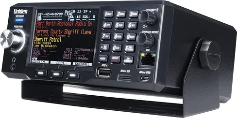 Uniden SDS200 Advanced X Base/Mobile Digital Trunking Scanner, Incorporates The Latest True I/Q Receiver Technology, Best Digital Decode Performance in The Industry in Saudi Arabia