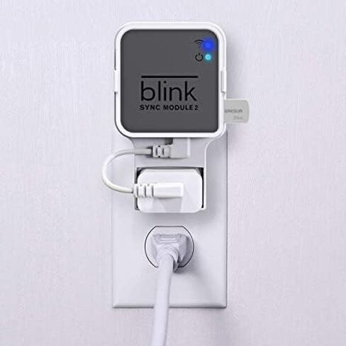 256GB USB Flash Drive for Blink Sync Module 2 with Outlet Wall Mount(2Pack) | Reliable Local Storage, Space-Saving Sync Module 2 Mount, No Drilling, Portable & Flexible, Fits Blink Outdoor Indoor System in Saudi Arabia