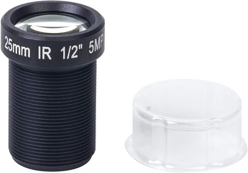 4-12mm Varifocal C-Mount Lens for Raspberry Pi HQ Camera, with C-CS Adapter, Industrial Telephoto Lens in Kuwait