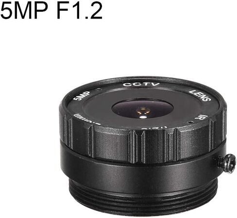 uxcell 2.8mm 720p 5MP F1.2 FPV CCTV Lens Wide Angle for CCD Camera in Saudi Arabia
