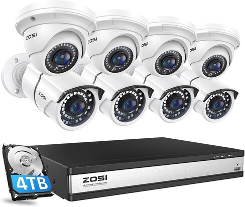 ZOSI 100ft(30M) All-in-One CCTV Video Power Cables,BNC Extension Security Wire Cord for 2MP,1080P,960H,960P,720P Video Surveillance Camera DVR System with BNC RCA Connector in Saudi Arabia