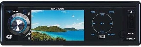 DP Audio Video DP318AP 3-Inch iPod DVD Receiver in Kuwait