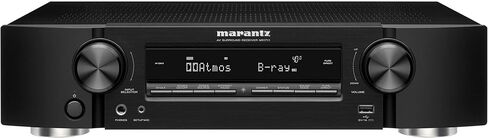 جهاز استقبال Marantz NR1711 8K Slim 7.2 Channel Ultra HD AV (موديل 2020) - واي فاي، بلوتوث، HEOS مدمج، Alexa وأتمتة المنزل الذكي - مقاطع فيديو 8K وبث متعدد الغرف in Kuwait
