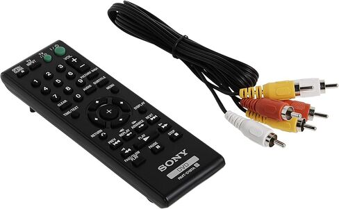 مشغل DVD سوني DVPSR510H، مع منفذ HDMI (ترقية) وكابل HDMI عالي السرعة من Amazon Basics، 3 أقدام، حزمة واحدة in Kuwait