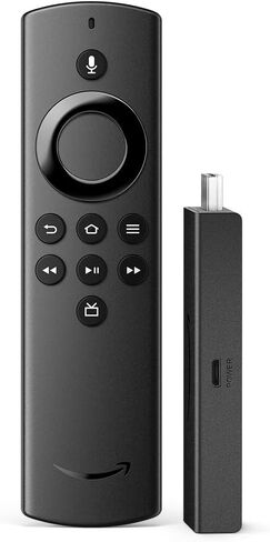 Fire TV Stick Lite مُجدد معتمد مع Alexa Voice Remote Lite (بدون أدوات تحكم في التلفزيون) | جهاز بث HD | إصدار 2020 in Kuwait