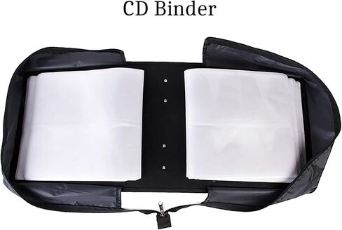 Oriolus PU Leather CD/DVD Binder Case Storage Holder (520 Disc Capacity) in Saudi Arabia