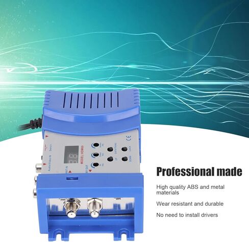 HDM69L Digital RF Modulator, PAL NTSC Format Drive HDMI to RF Modulator Converter, VHF UHF Amplifier for Satellite Receivers,Video Cameras,Video Game Consoles,VCR(Blue) in Saudi Arabia