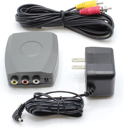 THE CIMPLE CO RF Modulator - RCA Composite to RF Coaxial - Converts Standard Definition Signals to Coax, Includes AV Cable in Kuwait