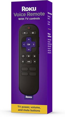 Roku Voice Remote (الرسمي) لمشغلات Roku وRoku Audio وRoku TV in Kuwait