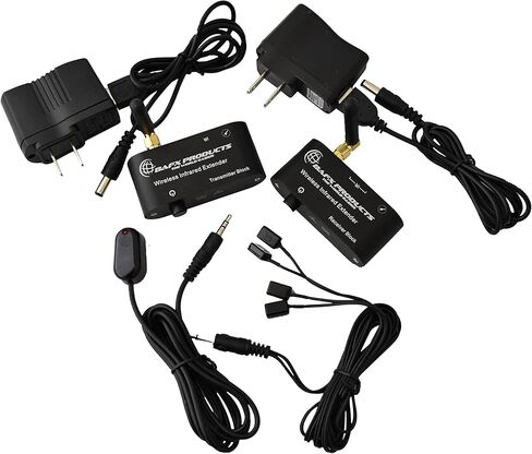 BAFX Products - RF Wireless IR Repeater Kit/Infrared Remote Control Extender Kit; Hide Your Cable Box Out of Sight; No Wires to Run in Kuwait