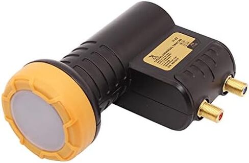 Universal Single KU Band LNB LNBF 0.1dB FTA HD Linear Satellite Dish 1 Port Output Support 3D 4K Satellite Signal (Single Output) in Kuwait