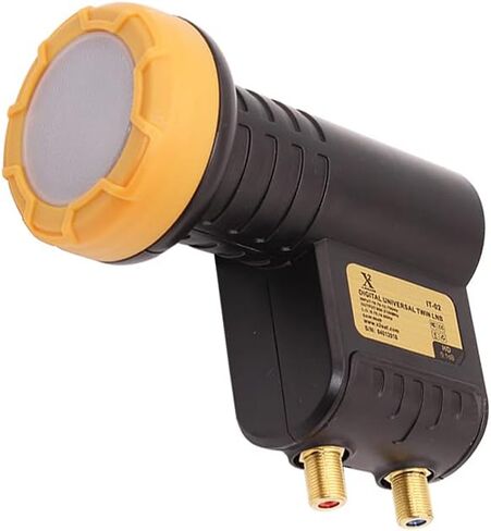 Universal Single KU Band LNB LNBF 0.1dB FTA HD Linear Satellite Dish 1 Port Output Support 3D 4K Satellite Signal (Single Output) in Kuwait