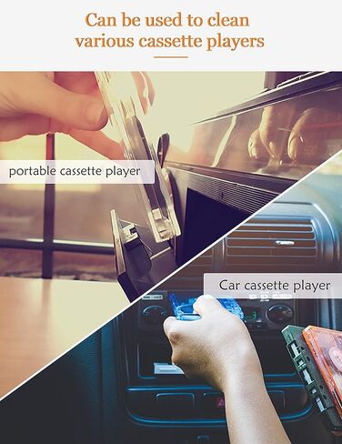 منظف رأس بشريط صوتي/كاسيت من ارسفيتا مع 2 منظف in Kuwait