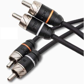 Elite Audio EA-PRM1.5 Premium 2-Ch Oxygen Free Copper RCA Cable - 1.5ft. Male to Male Twisted Pair with Noise Reduction