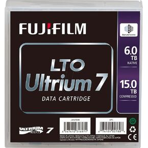 FUJI 16456574 LTO7 Ultrium7 15TB RW Data Cartridge (NEW)