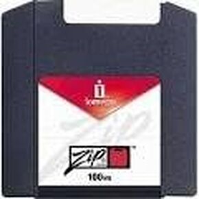 Iomega Zip 100MB SGL PC YLW-Media (31590) in Kuwait