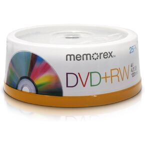 DVD-RW 4.7GB 25 حزمة دوارة