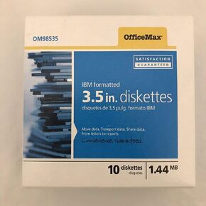 OfficeMax 10 pack of 3.5" diskettes in Saudi Arabia