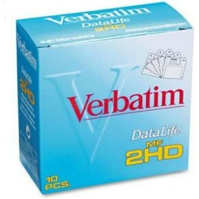 Verbatim DataLife High Density 3.5 بوصة Microdisks MF-2HD 10 قرص لكل عبوة in Saudi Arabia