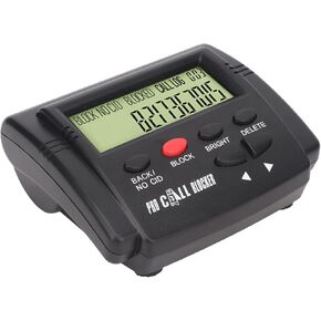 Call Blocker for Landline Phones, 2000 Groups Prevent Harassment Caller ID Box with LCD Display, Stop Unwanted Calls, Robocalls, Spam, Telemarketers in Saudi Arabia