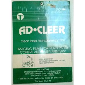 Tekra 8050 Ad-Clear Clear Laser Overhead Transparency Film in Saudi Arabia