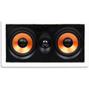 Micca M-8C 8-Inch 2-Way in-Ceiling Speaker, Round, Each, Paintable, White | 9.4-Inch Cutout Diameter, Whole House Audio, Home Theater, Indoor or Covered Outdoor, 8" Woofer, 1" Aimable Silk Tweeter in Saudi Arabia