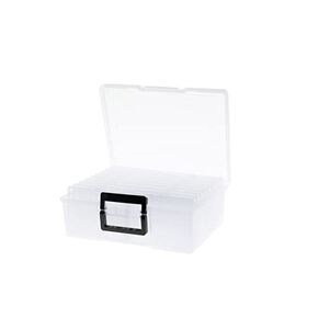 Photo Case 5" x 7" Photo Box Storage and Craft Keeper - 18 Inner Photo Keeper Photo Organizer Cases Photos Storage Containers Box for Photos (Color) in Saudi Arabia