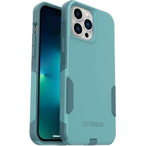 OtterBox iPhone 13 Pro Max & iPhone 12 Pro Max Commuter Series Case - BLACK, slim & tough, pocket-friendly, with port protection in Saudi Arabia