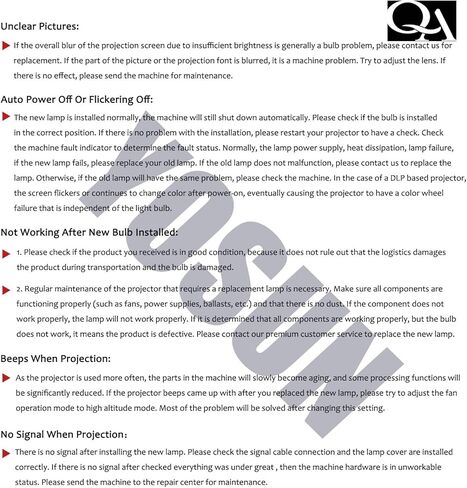 مصباح بديل YOSUN لسينما epson-ellpp96-v13h010l96 Powerlite Home Cinema 2100 2150 1060 660 760hd vs250 vs350 vs355 ex9210 ex9220 ex3260 ex5260 ex7260 لمبة مصباح جهاز عرض بديلة، مع غطاء in Kuwait