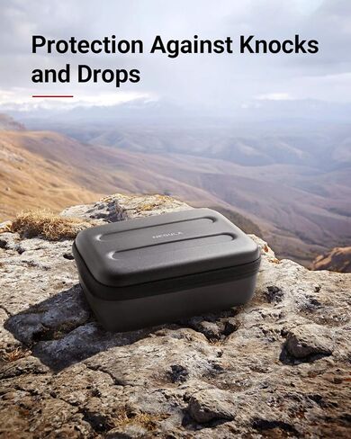 نيبولا حقيبة سفر رسمية من انكر، جلد نباتي، مادة اسيتات فينيل الايثيلين الناعمة، مقاومة للرذاذ، حافظة سفر لجهاز عرض حماية ممتازة in Kuwait