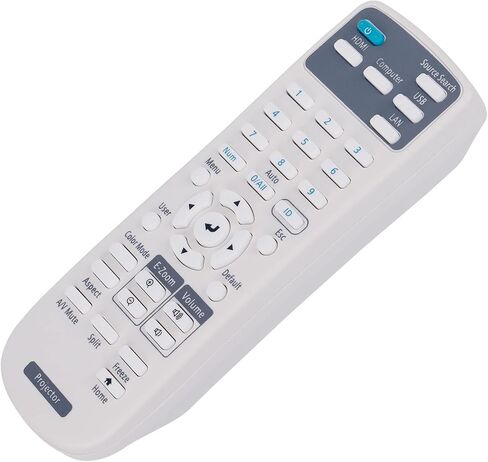 Replacement Remote Control Supports for Epson PowerLite BrightLink Multimedia Home Projector EB-725W EB-720 E20 1288 992F 982W 118 W49 X49 119W 725Wi V11H997520 1485Fi EB-L530U EB-L630SU EB-L200X in Saudi Arabia