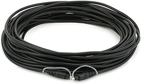 Monoprice S/PDIF (Toslink) Digital Optical Audio Cable, 3ft Black in Saudi Arabia