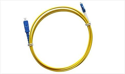 Fiber Optic Patch Cable - Single Mode - SIMPLEX - OS1-9/125um (1M, FC to LC) in Kuwait