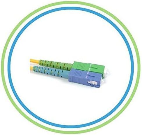 Fiber Optic Patch Cable - Single Mode - SIMPLEX - OS1-9/125um (1M, FC to LC) in Kuwait