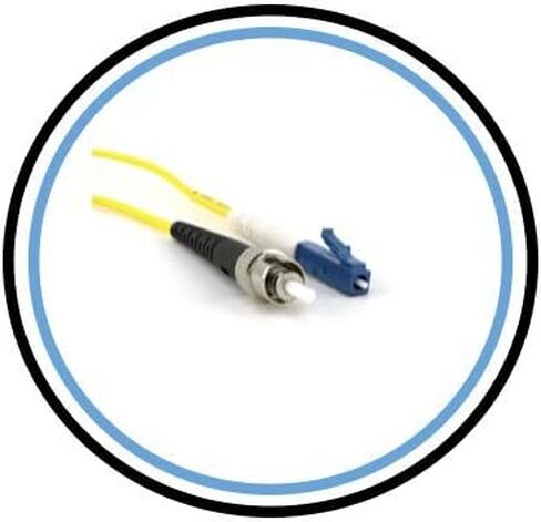 Fiber Optic Patch Cable - Single Mode - SIMPLEX - OS1-9/125um (1M, FC to LC) in Kuwait