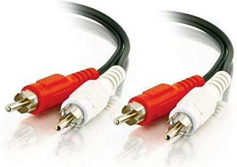 كابل صوت C2G 40465 C2G/Cables to Go Value Series RCA (12 قدم، أسود) in Kuwait