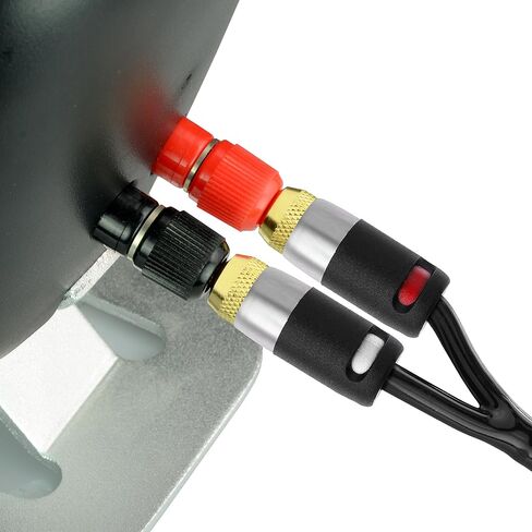 كابل مكبر الصوت Mediabridge™ 12AWG Ultra Series مع أطراف موزة مزدوجة مطلية بالذهب (6 أقدام) - تصنيف CL2 - بنية نحاسية عالية الجدائل (OFC) - أسود [إصدار جديد ومحسن] (الجزء # SWT-12B-06B) in Saudi Arabia