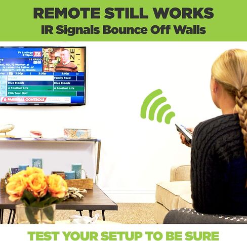 HIDEit Mounts Uni-M Wall Mount - Patented in 2015, American Company - Steel Adjustable Medium Device Mount - Cable Box Wall Mount, Console Wall Mount, DVD Player Mount - Behind TV Cable Box Mount in Kuwait
