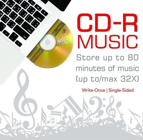ماكسيل اقراص CD قابلة للتسجيل 625132 سي دي بلون ذهبي 32 × 700 ميجابايت 80 دقيقة 5 قطع in Saudi Arabia