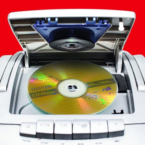 ماكسيل اقراص CD قابلة للتسجيل 625132 سي دي بلون ذهبي 32 × 700 ميجابايت 80 دقيقة 5 قطع in Saudi Arabia