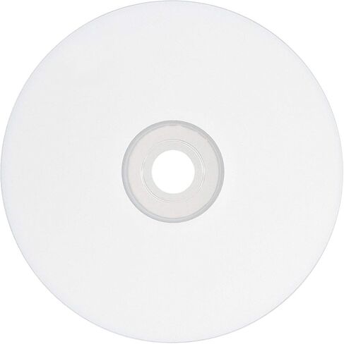 Verbatim CD-R 700 ميجابايت 52X قرص وسائط أبيض قابل للطباعة وقابل للتسجيل - عمود دوران 100 قطعة in Kuwait