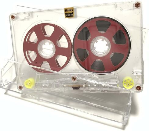 شريط كاسيت صوتي فارغ من Reel to Reel لتسجيل الموسيقى - انحياز عادي منخفض الضوضاء - 48 دقيقة - أكريليك شفاف [3 عبوات من الصناديق العمياء تتضمن 3 من 54 شريطًا من الأنماط] in Saudi Arabia
