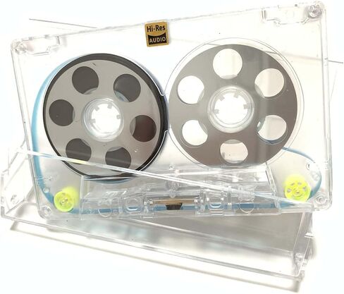 شريط كاسيت صوتي فارغ من Reel to Reel لتسجيل الموسيقى - انحياز عادي منخفض الضوضاء - 48 دقيقة - أكريليك شفاف [3 عبوات من الصناديق العمياء تتضمن 3 من 54 شريطًا من الأنماط] in Saudi Arabia
