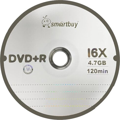 Smart Buy Smart Buy 200 Pack DVD+R 4.7GB 16x Logo Blank Data Video Video Video Video Movie قابل للتسجيل، 200 قرص 200pk in Saudi Arabia