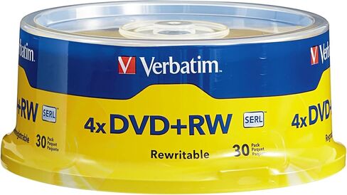 VTM94834 - VERBATIM 94834 4.7GB 4X DVD+RWs, 30-ct Spindle in Saudi Arabia