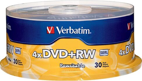 VTM94834 - VERBATIM 94834 4.7GB 4X DVD+RWs, 30-ct Spindle in Saudi Arabia